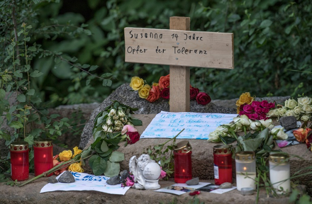 flowers for susanna feldman the suspect 039 s victim photo afp