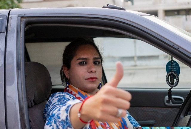 lahore gender guardian puts transgenders in the driving seat