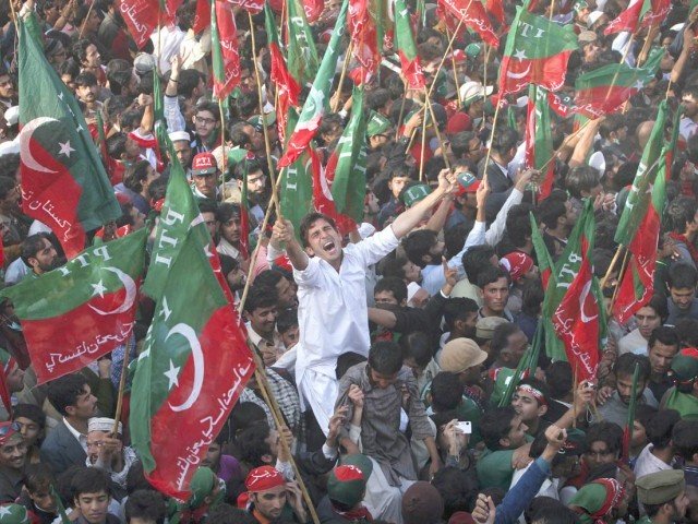 pti loyalists claim they were ignored for electoral tickets photo reuters file