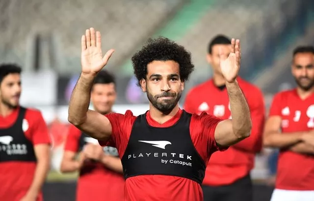 salah attends his side s final practice training session at the cairo international stadium photo afp salah attends his side s final practice training session at the cairo international stadium photo afp