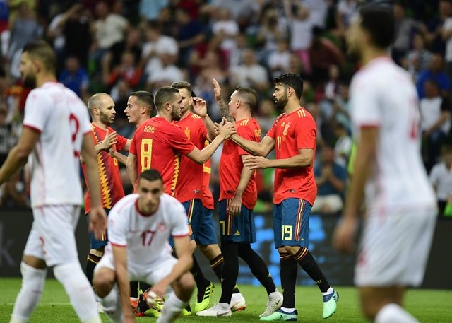 spain get their world cup campaign underway against portugal before facing iran and morocco photo afp