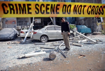 mysterious blast at kahna police station