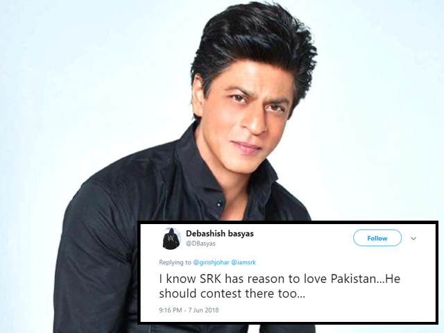 twitterati criticise srk as his cousin noor jehan contests elections from peshawar twitterati criticise srk as his cousin noor jehan contests elections from peshawar