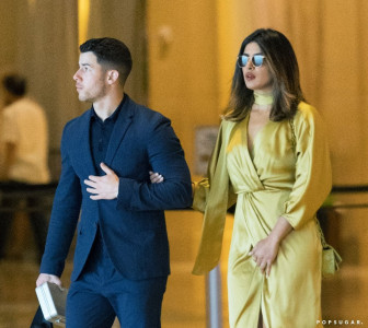 priyanka chopra spotted attending wedding with rumoured beau nick jonas