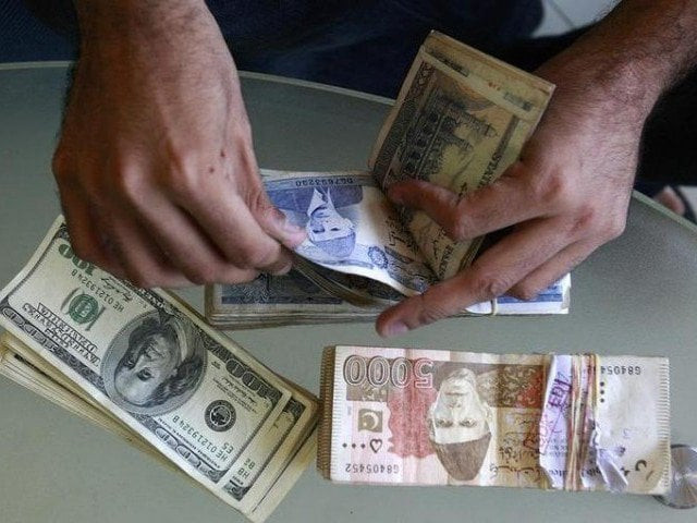 the pakistani currency weakened further by 3 65 in its third round of rupee depreciation on monday photo express the pakistani currency weakened further by 3 65 in its third round of rupee depreciation on monday photo express