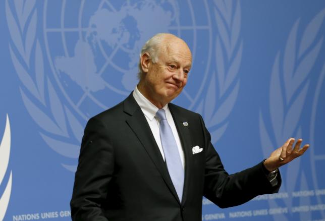 staffan de mistura is tasked with picking membership of the committee which will rewrite the syrian constitution photo afp file