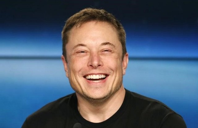 spacex founder elon musk smiles at a press conference following the first launch of a spacex falcon heavy rocket at the kennedy space center in cape canaveral florida us february 6 2018 photo reuters