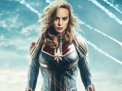 first footage of captain marvel and avengers 4 revealed