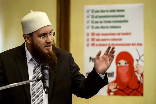 nicolas blancho leader of the islamic central council of switzerland was acquitted photo afp nicolas blancho leader of the islamic central council of switzerland was acquitted photo afp
