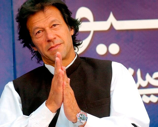 imran khan said he disagreed with the west 039 s feminist movement photo file