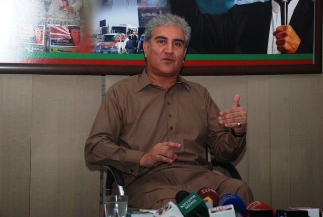 the pti leader said his party can form an elections alliance with any political party which is contesting against the ppp in sindh photo pti the pti leader said his party can form an elections alliance with any political party which is contesting against the ppp in sindh photo pti