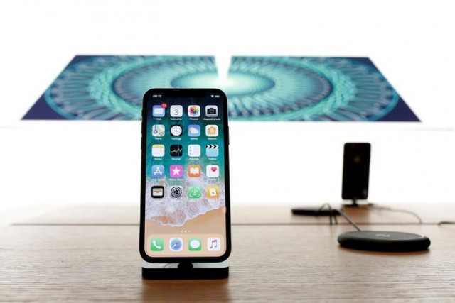 file photo the new iphone x is pictured at the apple store marche saint germain in paris france november 3 2017 photo reuters file photo the new iphone x is pictured at the apple store marche saint germain in paris france november 3 2017 photo reuters