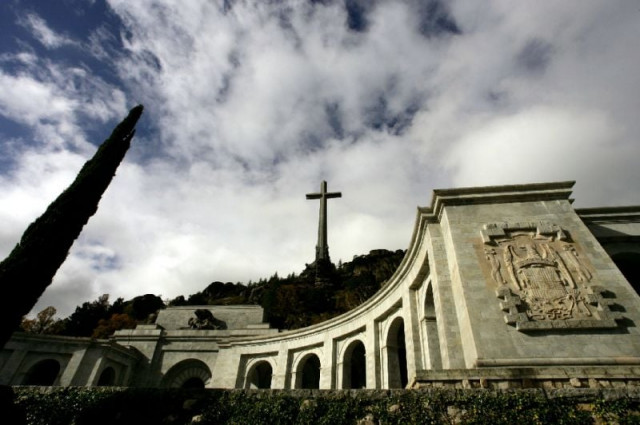 the massive valley of the fallen mausoleum near madrid where the remains of former spanish dictator franco rest photo afp the massive valley of the fallen mausoleum near madrid where the remains of former spanish dictator franco rest photo afp