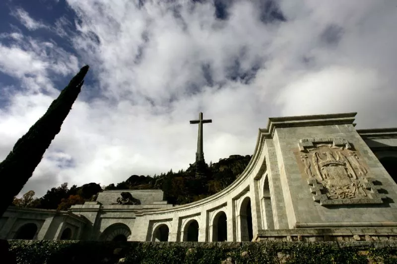 the massive valley of the fallen mausoleum near madrid where the remains of former spanish dictator franco rest photo afp the massive valley of the fallen mausoleum near madrid where the remains of former spanish dictator franco rest photo afp