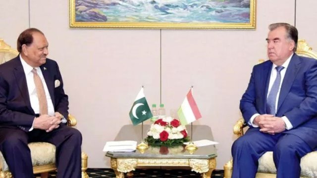 pakistan tajikistan agree to strengthen bilateral relations