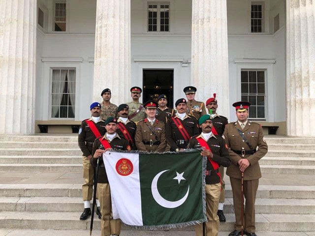 the pace sticking competition was held at royal military academy sandhurst photo ispr the pace sticking competition was held at royal military academy sandhurst photo ispr