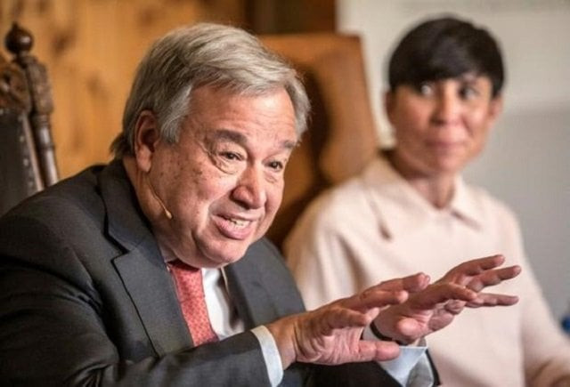 un secretary general antonio guterres says it 039 s better to make it happen in a way in which countries cooperate with each other and in a way in which there is a win win situation for everybody photo afp file un secretary general antonio guterres says it 039 s better to make it happen in a way in which countries cooperate with each other and in a way in which there is a win win situation for everybody photo afp file