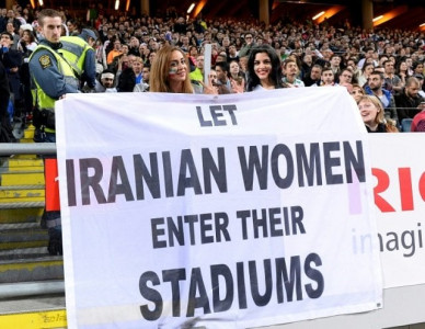 iran in u turn on women in stadiums as world cup fever takes hold