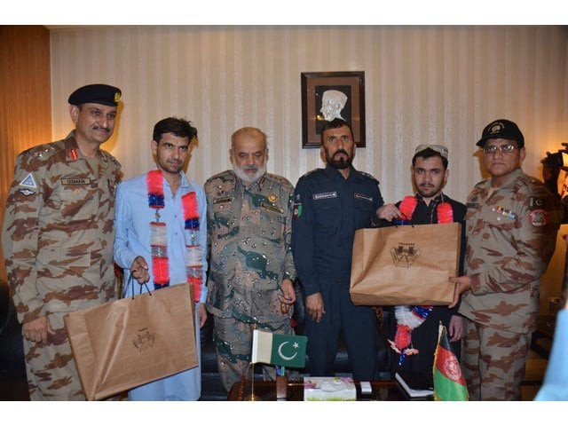 both soldiers had crossed over to pakistan and were arrested by fc photo ispr both soldiers had crossed over to pakistan and were arrested by fc photo ispr