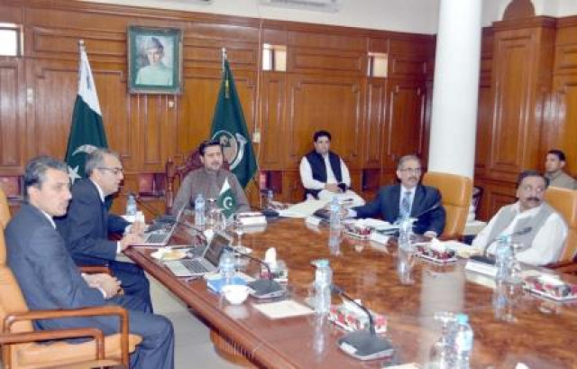 balochistan caretaker cm allauddin marri chairs meeting on development schemes photo file balochistan caretaker cm allauddin marri chairs meeting on development schemes photo file