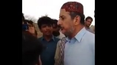 democracy in action angry voters stop powerful pml n candidate confront him over performance