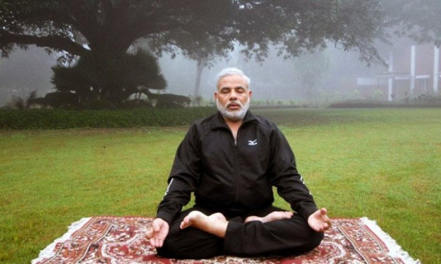 prime minister narendra modi performing yoga photo courtesy doyouyoga com prime minister narendra modi performing yoga photo courtesy doyouyoga com