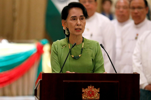 myanmaar state counsellor aung san suu kuri photo reuters myanmaar state counsellor aung san suu kuri photo reuters