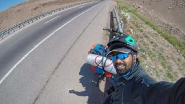 francis has managed to travel the cheapest way possible bicycle photo courtesy www bbc com francis has managed to travel the cheapest way possible bicycle photo courtesy www bbc com