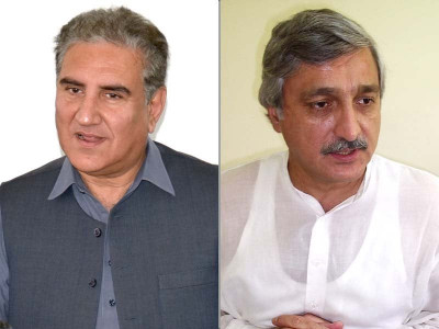 qureshi tareen trade barbs amid pti tickets fiasco qureshi tareen trade barbs amid pti tickets fiasco