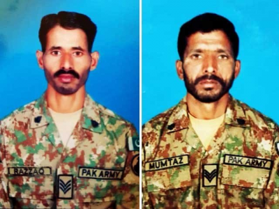 six terrorists killed two soldiers martyred in south waziristan raid