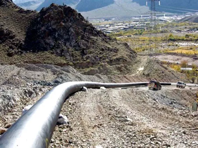 the pipeline will have a capacity of 12 million tons of transporting oil from the port city to machike a hub of oil depots situated in central punjab photo file the pipeline will have a capacity of 12 million tons of transporting oil from the port city to machike a hub of oil depots situated in central punjab photo file