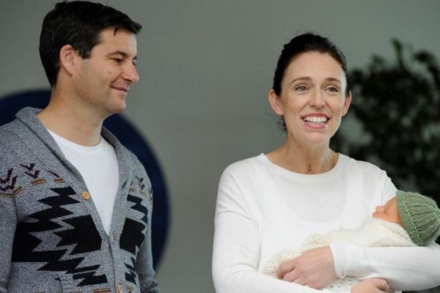 ardern delivered her 3 31 kg daughter in the country s largest public hospital on thursday afternoon photo reuters