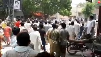 14 year old injuried as local group opens fire on pml n workers in punjab