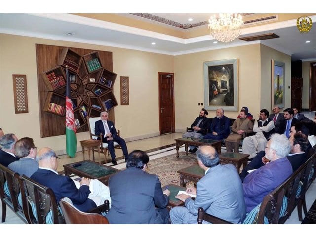 talking to pakistani journalists in kabul abdullah abdullah urges renewed efforts to improve bilateral relations photo express talking to pakistani journalists in kabul abdullah abdullah urges renewed efforts to improve bilateral relations photo express