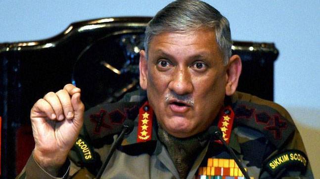 indian army chief general bipin rawat photo courtesy india today