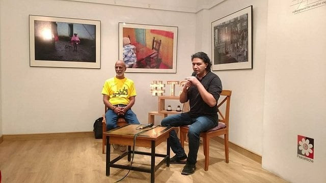 arieb azhar launching the maa dharti project with prominent environmentalist tofiq pasha mooraj at t2f photo courtesy muhammad salman khan arieb azhar launching the maa dharti project with prominent environmentalist tofiq pasha mooraj at t2f photo courtesy muhammad salman khan