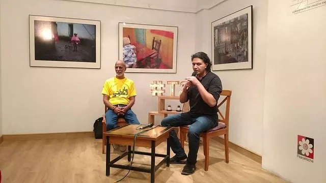 arieb azhar launching the maa dharti project with prominent environmentalist tofiq pasha mooraj at t2f photo courtesy muhammad salman khan arieb azhar launching the maa dharti project with prominent environmentalist tofiq pasha mooraj at t2f photo courtesy muhammad salman khan