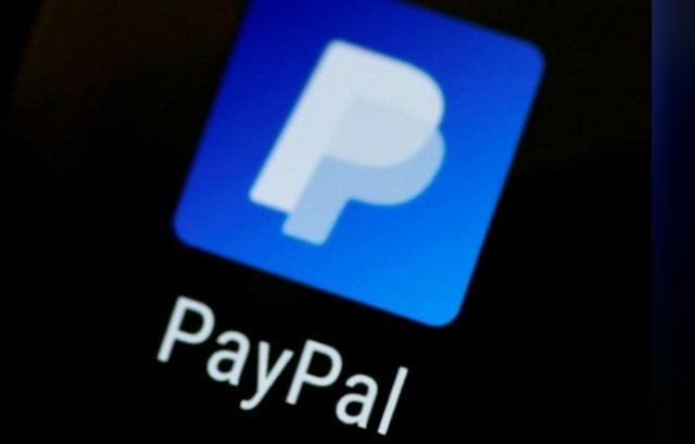 the paypal app logo seen on a mobile phone photo reuters the paypal app logo seen on a mobile phone photo reuters