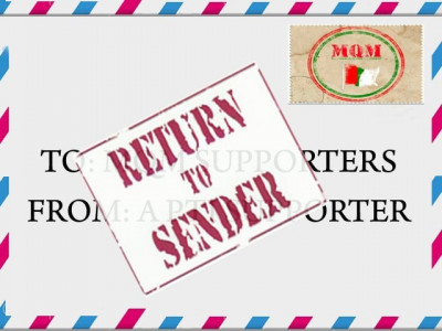 dear mqm pti supporters are not sorry