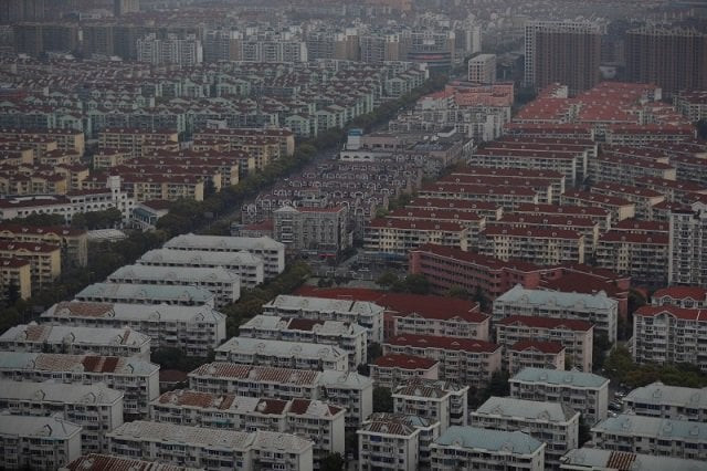 a general view shows a residential area of pudong district in shanghai china photo reuters a general view shows a residential area of pudong district in shanghai china photo reuters