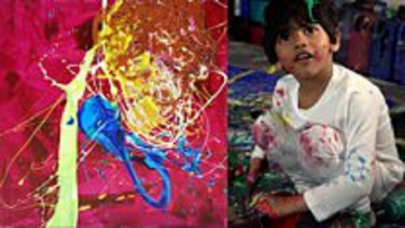 four year old painter hailed as art prodigy four year old painter hailed as art prodigy