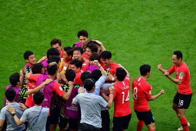 south korea exults after germany win south korea exults after germany win