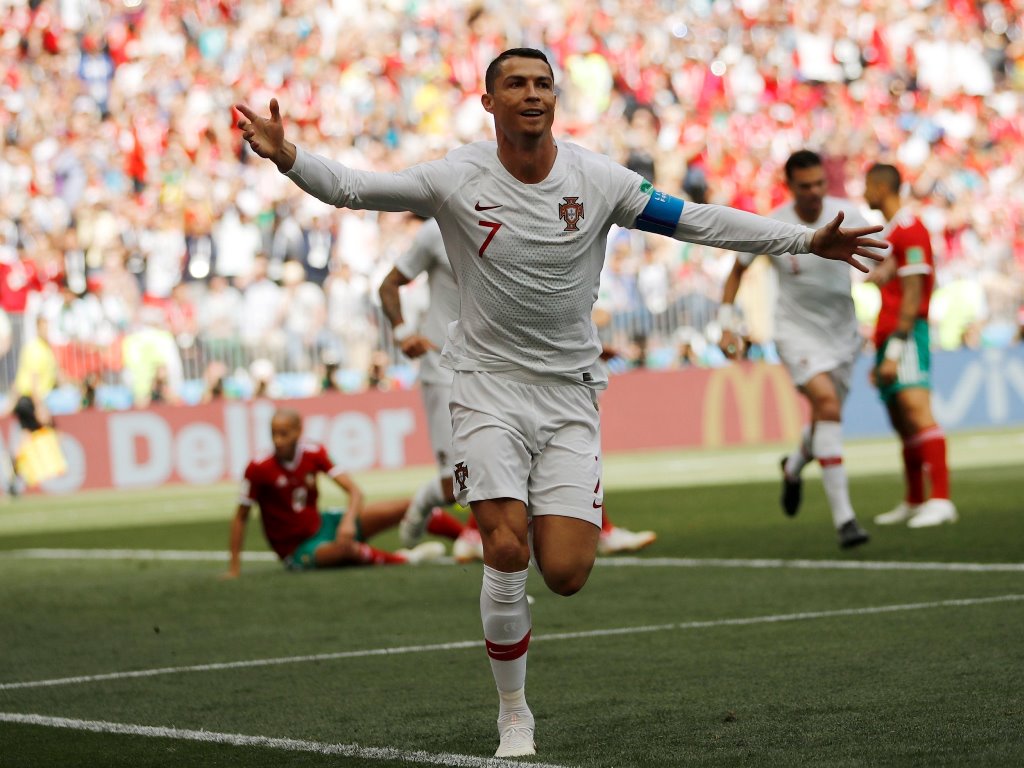 mixed bag ronaldo scored four goals in the first two matches including a hat trick against spain but then missed a crucial penalty against iran that condemned his side to second place photo afp