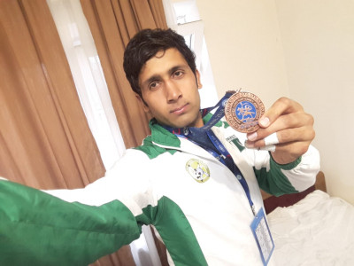 judoka qaisar hopeful of medal on asian games debut