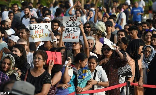 third day of demos in india after rape of 8 year old girl