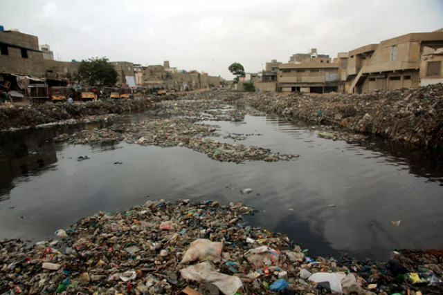 extensive cleaning work is required in the gujjar nullah which has been a dumping ground for solid waste over the years photo athar khan file extensive cleaning work is required in the gujjar nullah which has been a dumping ground for solid waste over the years photo athar khan file