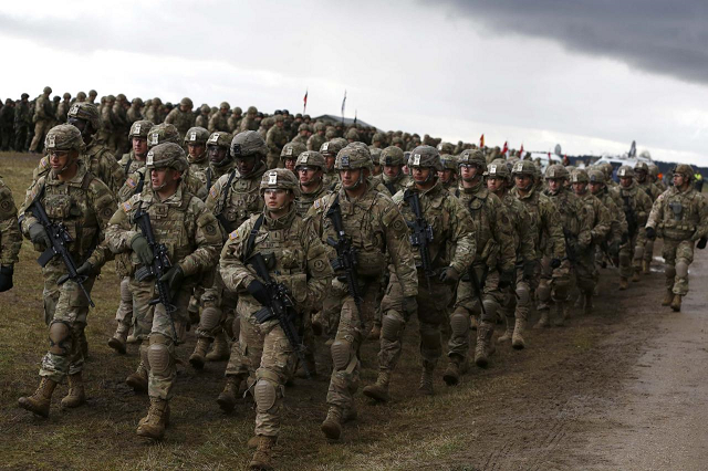 us troops have been stationed in germany since world war ii and the presence there serves as a base for us operations in africa and the middle east photo reuters