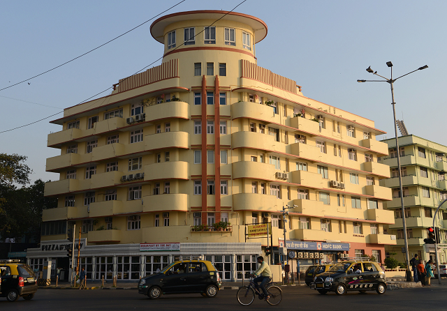 a mumbai art deco building photo afp