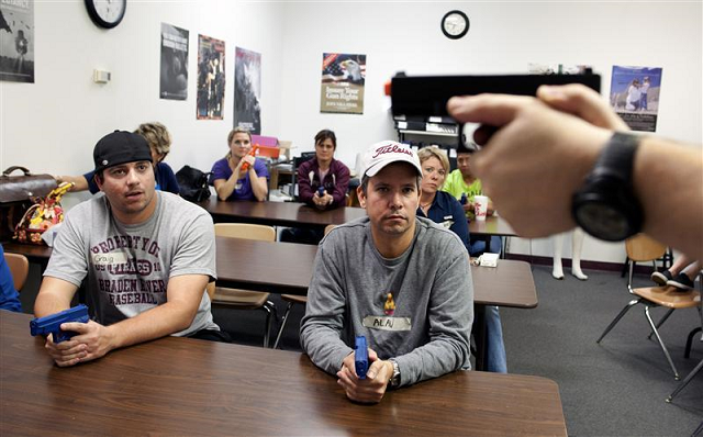this week 24 colorado school staff including principals teachers and pastors attended a three day training led by four active duty law enforcement officers photo reuters this week 24 colorado school staff including principals teachers and pastors attended a three day training led by four active duty law enforcement officers photo reuters