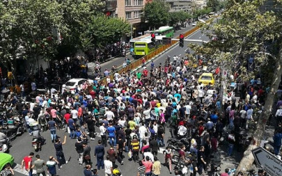 several injured during iran water protests several injured during iran water protests